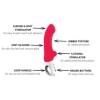 Ribbed Silicone Vibrator: Tiger by Fun Factory